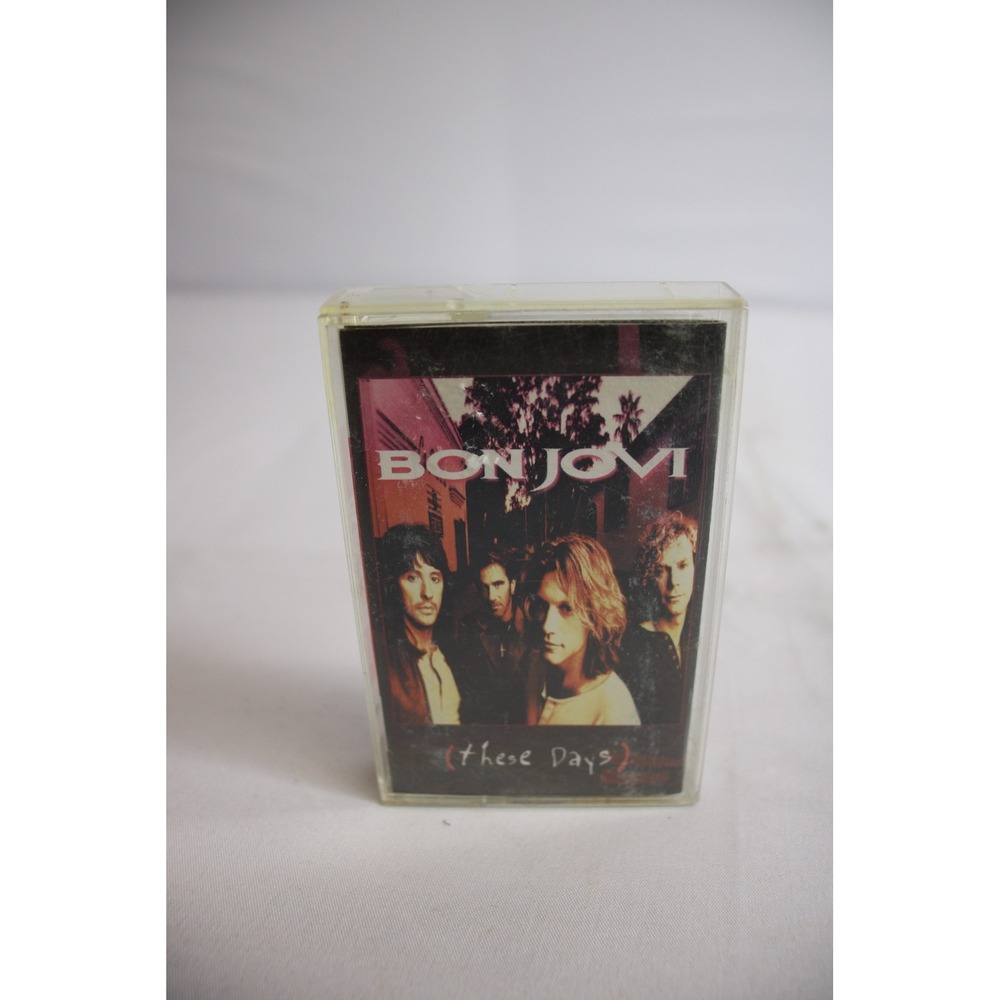 Bon Jovi These Days Cassette Tape 1995 Rock Music Album